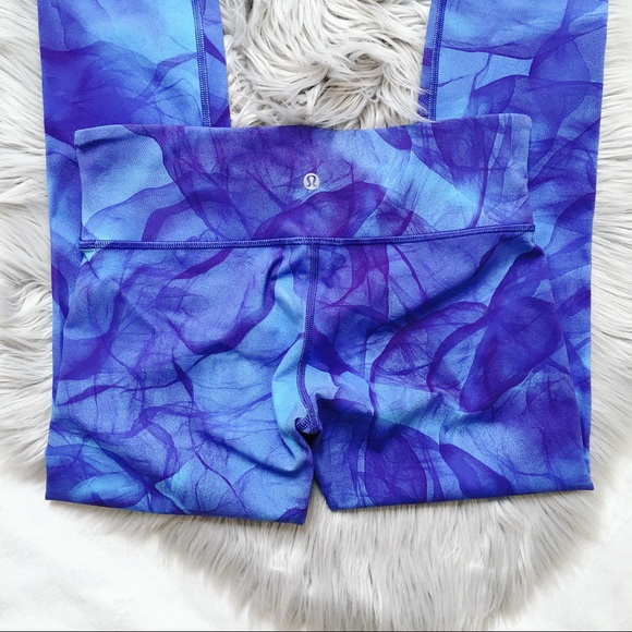 Lululemon Midnight Tulle Wunder Under Leggings - Picture 7 of 8